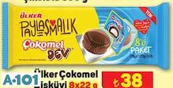 ÜLKER ÇOKOMEL BİSKÜVİ 8X22 G ÜLKER ÇOKOMEL BİSKÜVİ 8X22 G